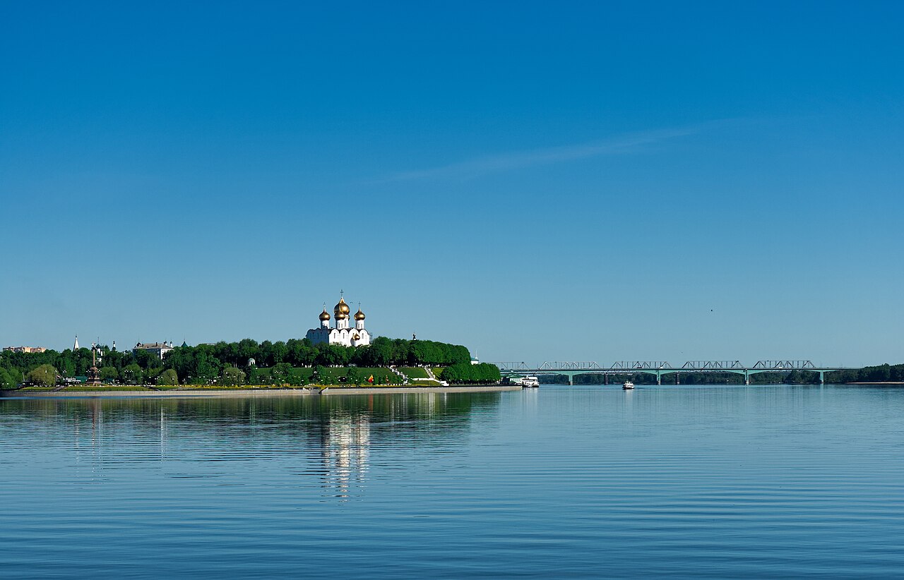 The Volga River destination view