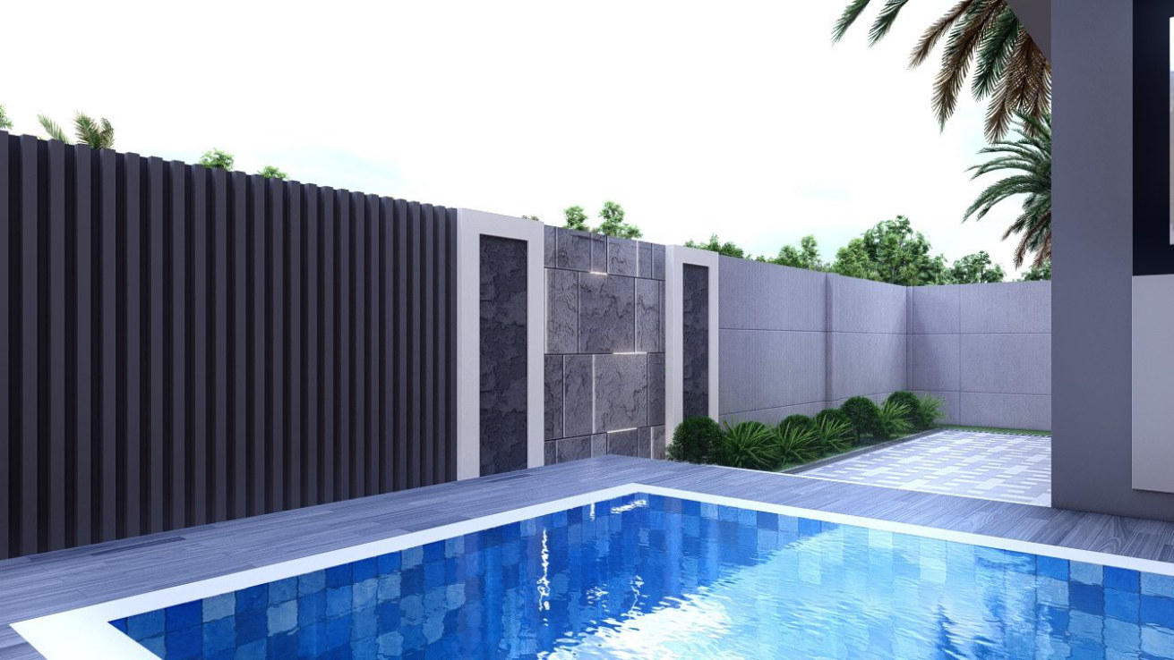 Mini pool of the Nay Pyi Taw residence